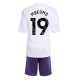 Maillot de foot Manchester United Bryan Mbeumo #19 Extérieur vêtements enfant 2025-26 Manches Courtes (+ pantalon court)